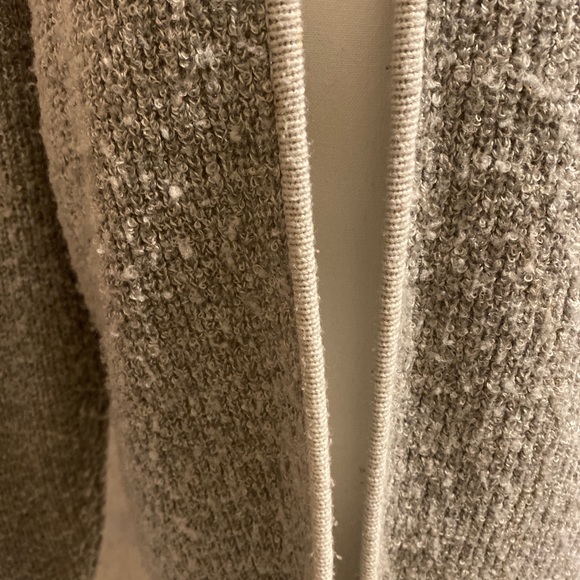 Vintage Composition Womens Cardigan Size Large Gray Chunky Knit Long Sleeves - Picture 6 of 7